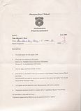 maths exam paper